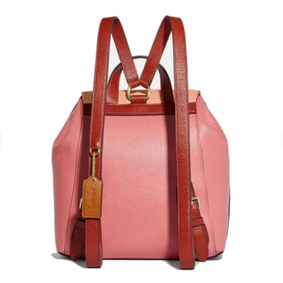 Brand new Coach Kleo backpack FADED BLUSH. Coach Kleo Top Handle and Crossbody Strap Leather Faded  main image 3